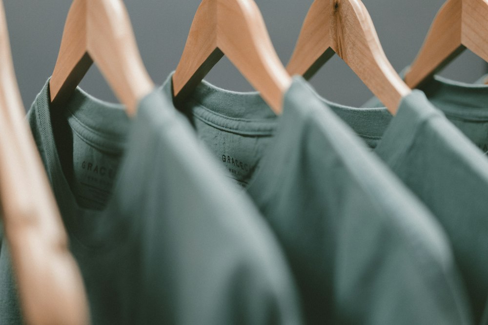 Huddiez studio rack with hoodies